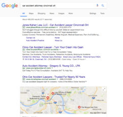Google Ads on Desktop in Local Search 1